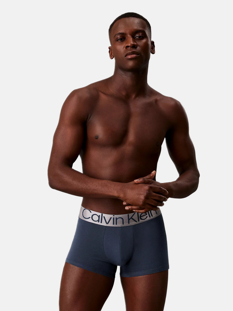 Calvin Klein plavi muški donji veš u setu od tri para-[SKU]