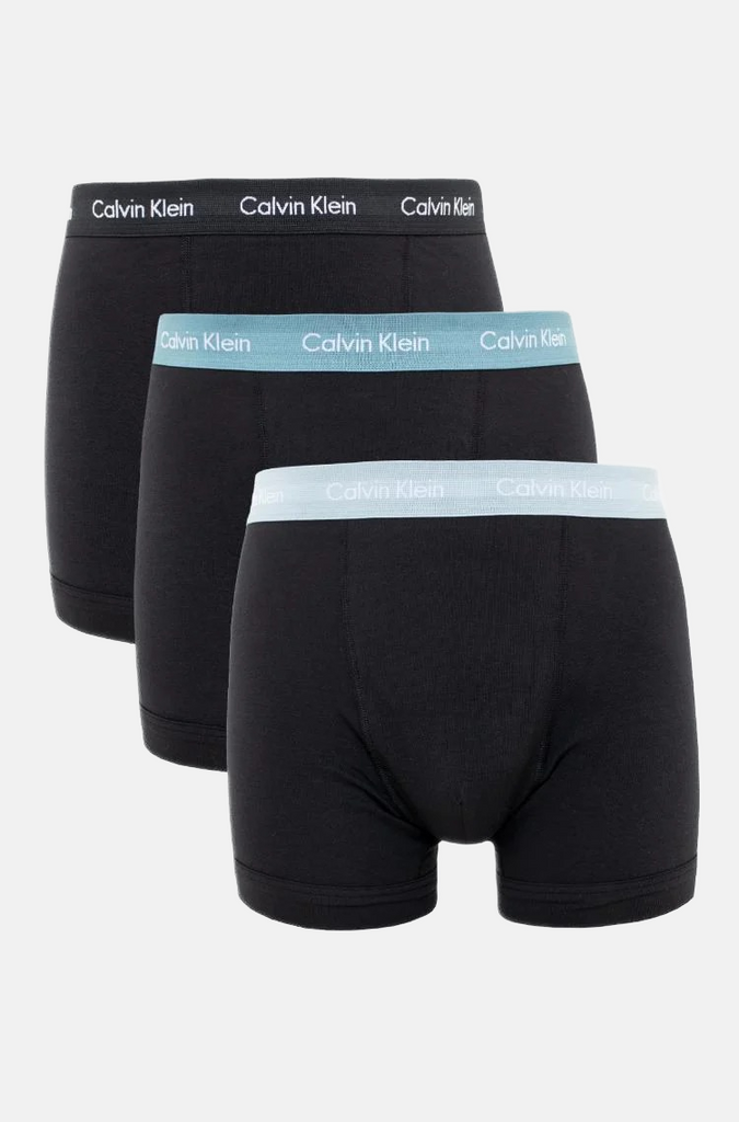 Calvin Klein crni muški donji veš 3/1 sa elastičnim pojasom-[SKU]