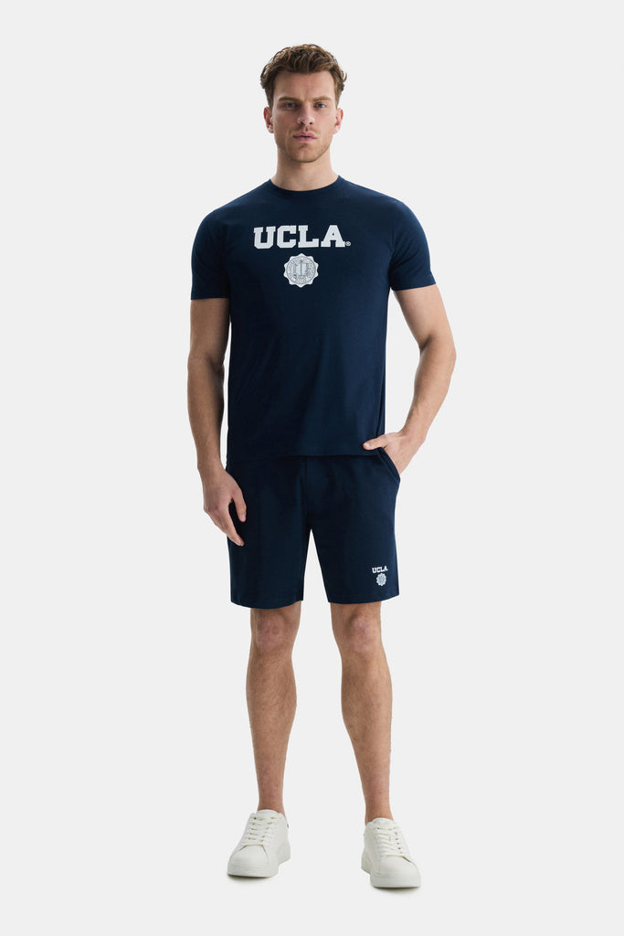 UCLA plava muška majica sa bijelim slovima
