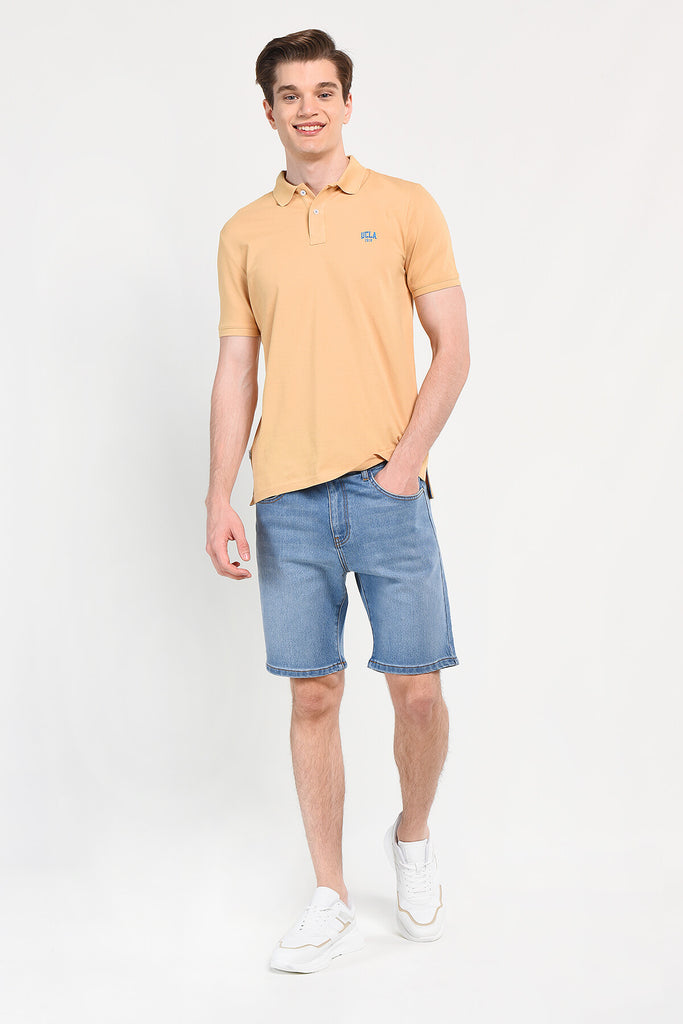 UCLA narandžasta muška majica sa ovratnikom polo