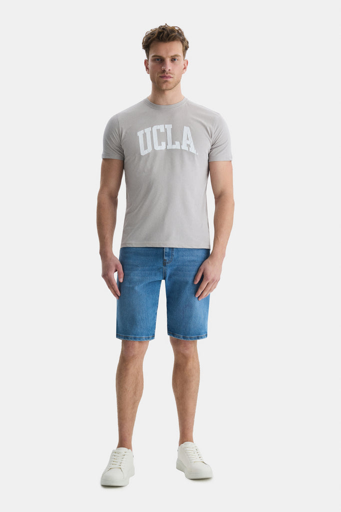 UCLA siva muška majica s okruglim ovratnikom