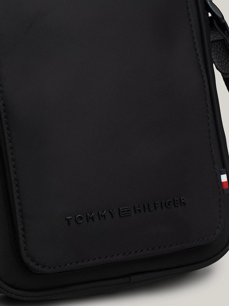 Tommy Hilfiger crna muška torba sa remenom-[SKU]