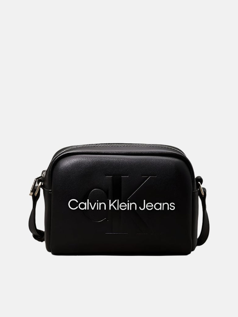 Calvin Klein crna ženska torba sa podesivim remenom-[SKU]