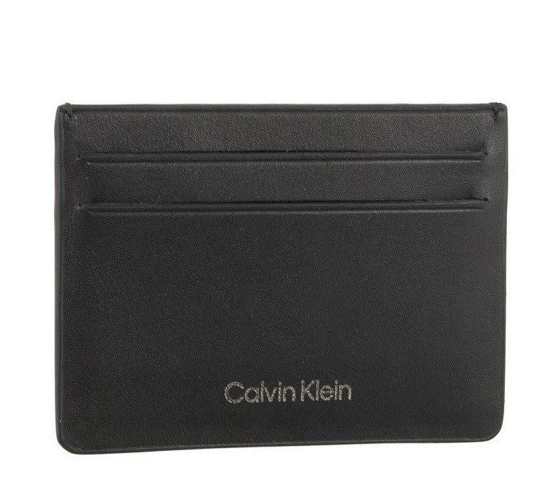 Calvin Klein crni muški novčanik sa više pregrada