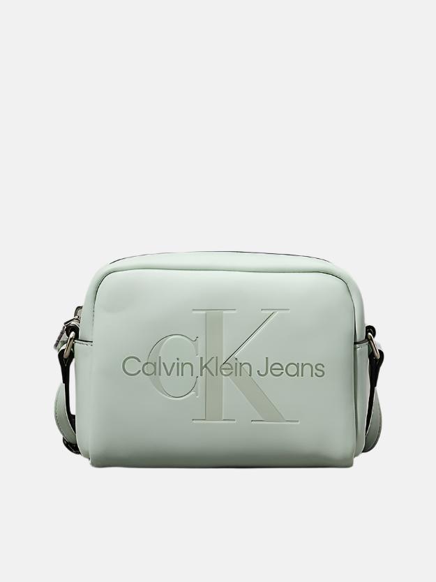 Calvin Klein zelena ženska torba s podesivim remenom-[SKU]