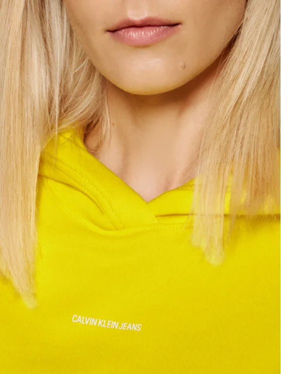 Calvin Klein žuta ženska dukserica (J20J215462-ZHM)-[SKU]