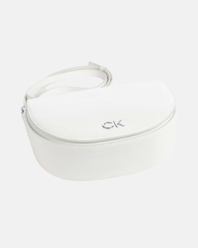 Calvin Klein bijela ženska torba s podesivim remenom-[SKU]