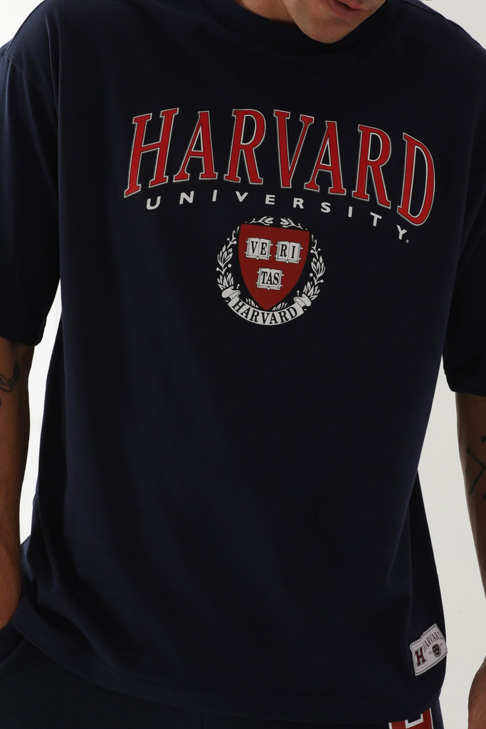 Harvard plava muška majica sa brojem 1636