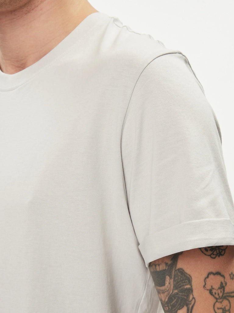 Calvin Klein siva muška majica s okruglim izrezom