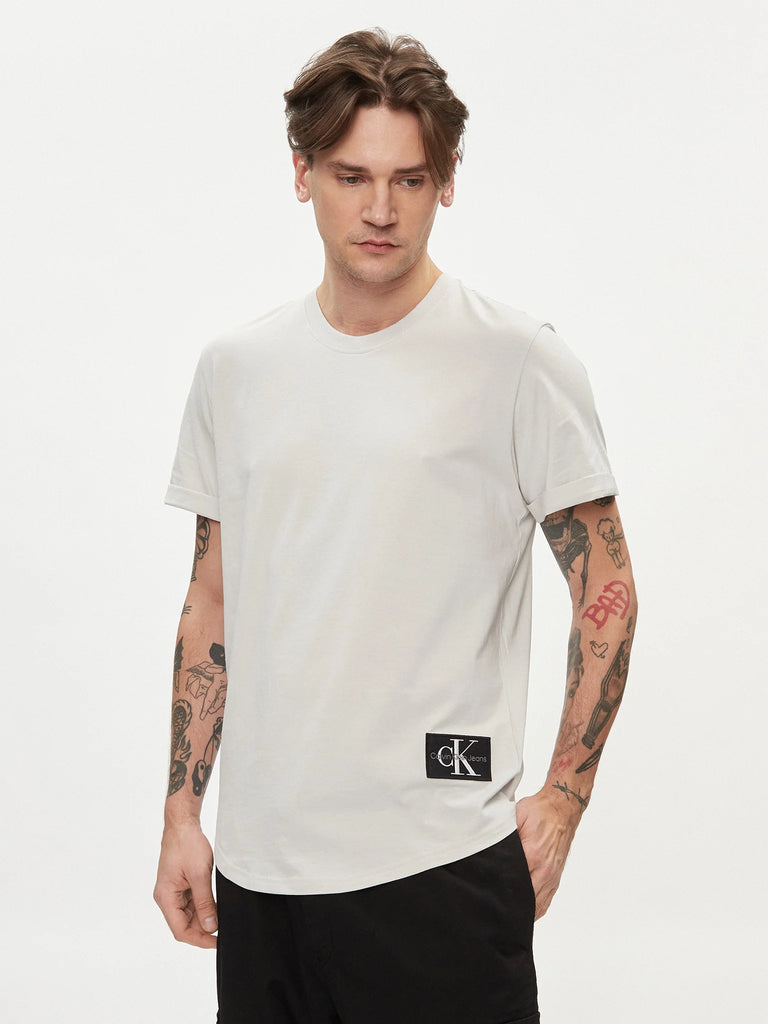 Calvin Klein siva muška majica s okruglim izrezom