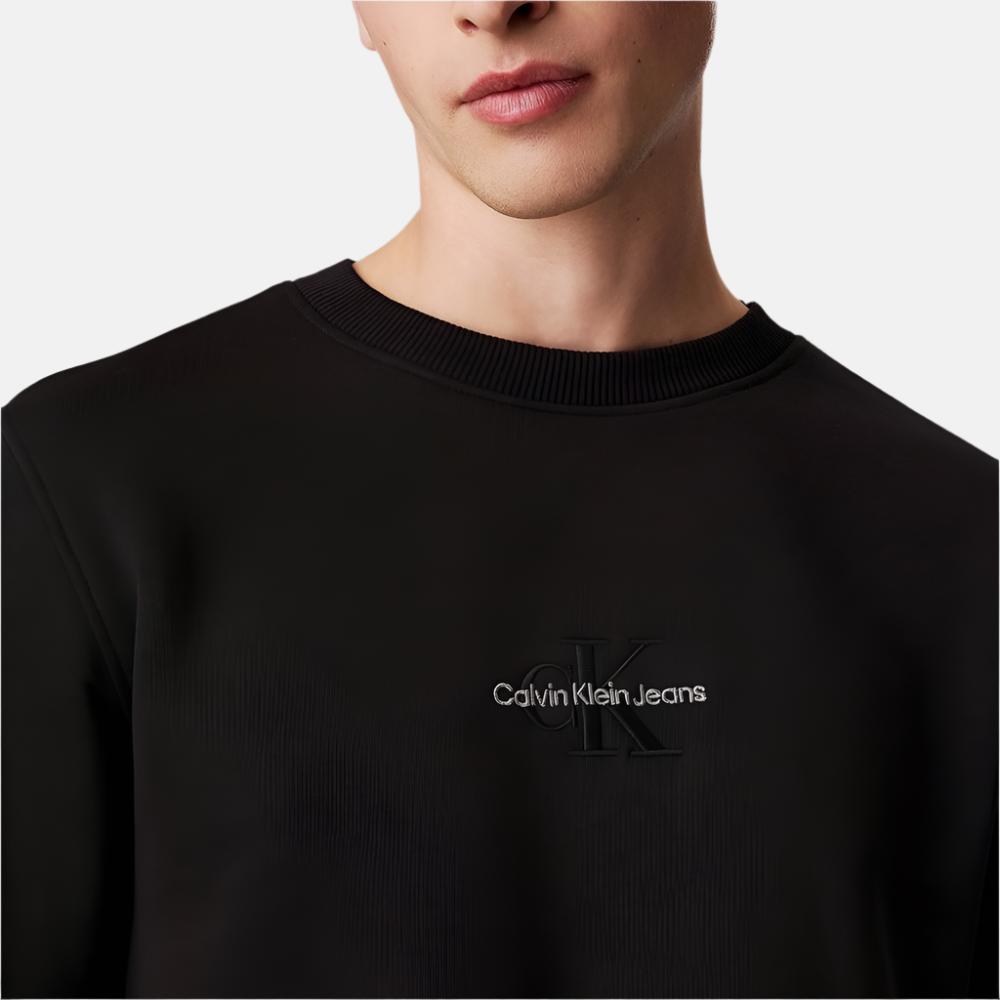 Calvin Klein crna muška majica s okruglim izrezom-[SKU]