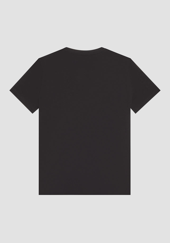 Antony Morato crna muška majica sa kockastim uzorkom