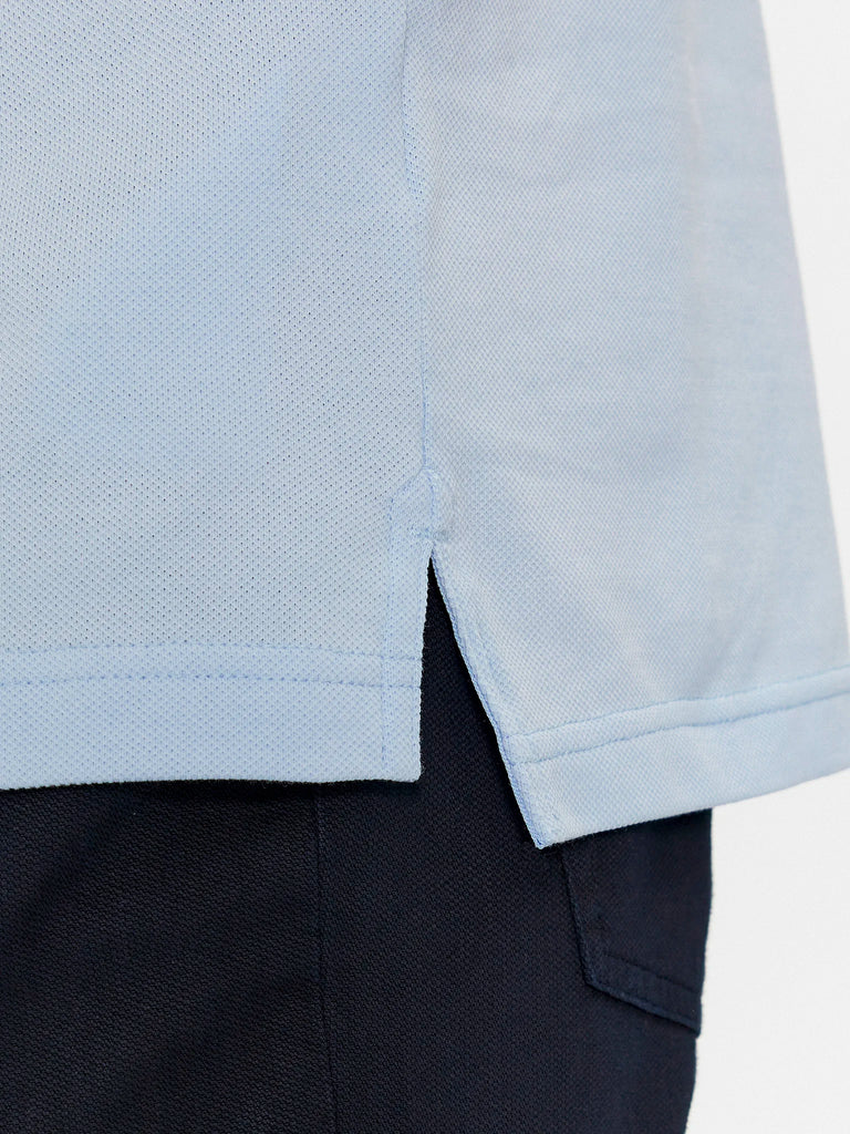Tommy Hilfiger plava muška majica s klasičnim ovratnikom