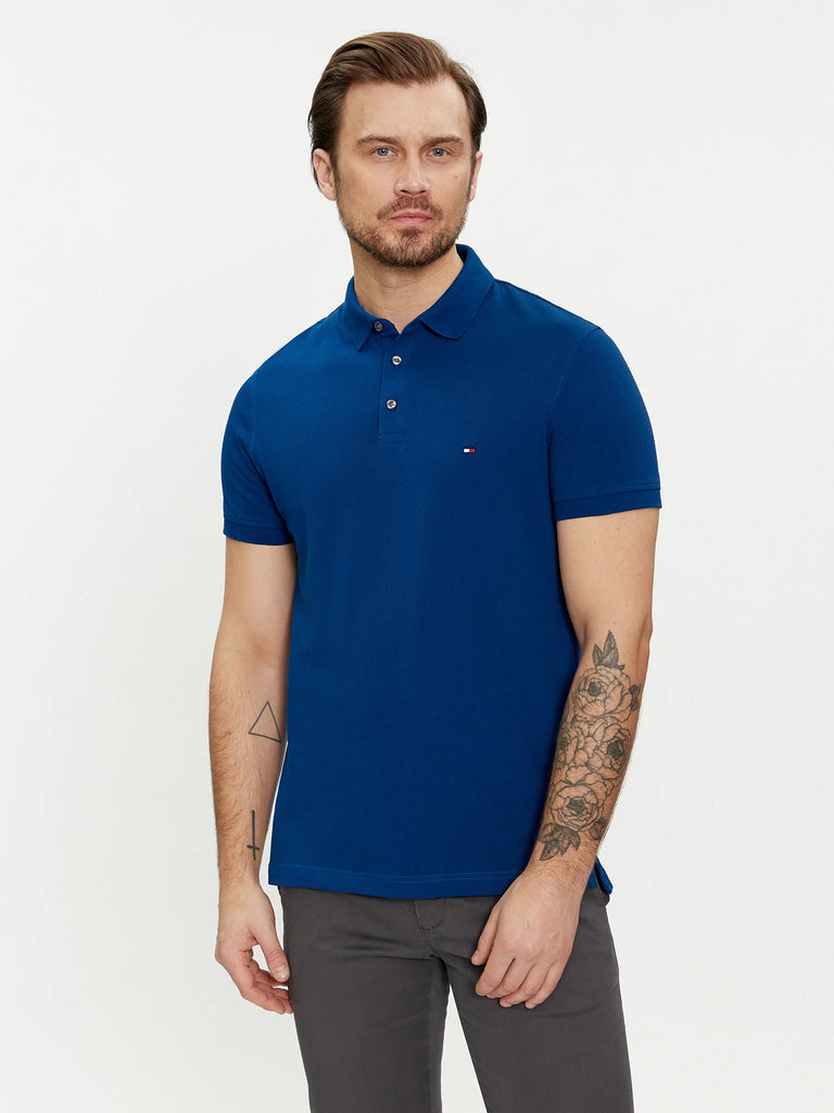 Tommy Hilfiger plava muška majica s kontrastnim detaljima