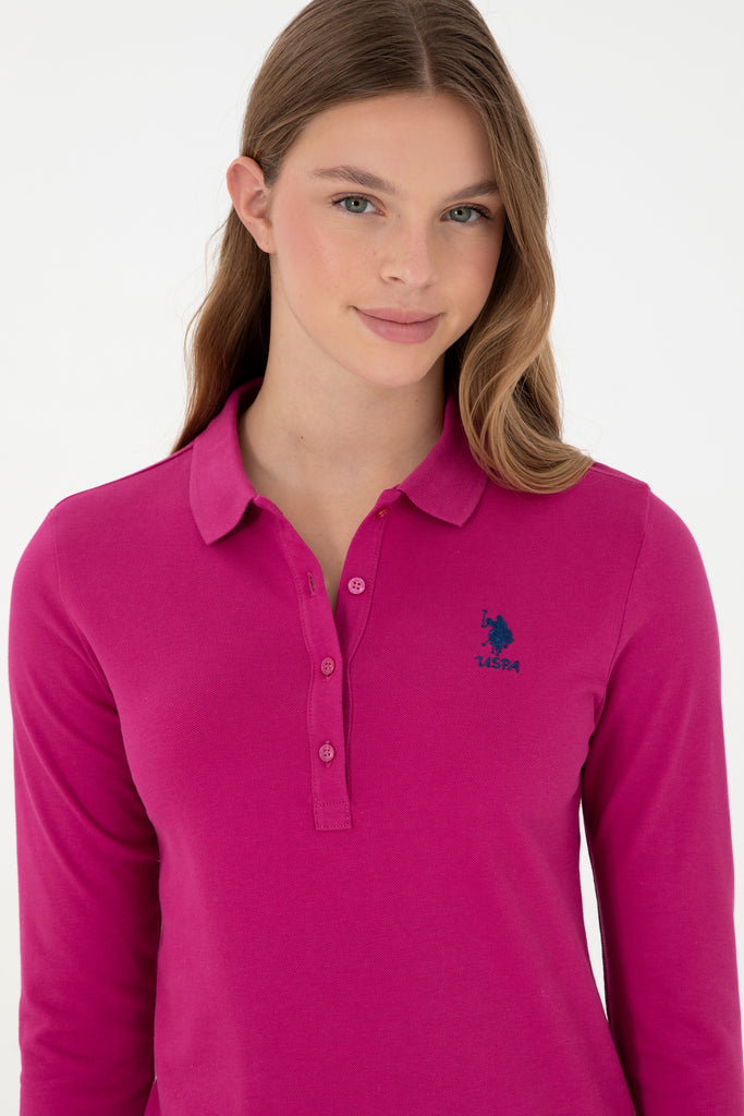 U.S. Polo Assn. pink ženska majica dugih rukava-[SKU]