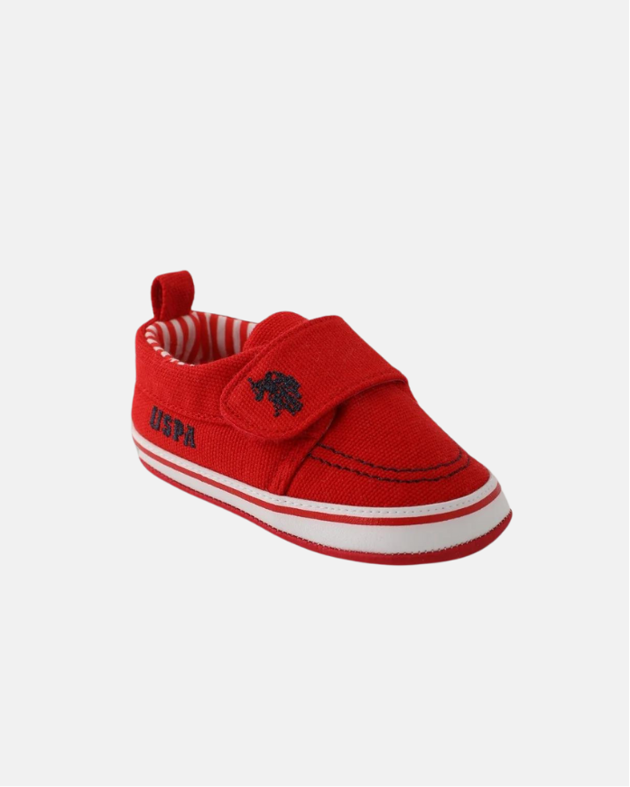 U.S. Polo Assn. crvene prugaste patike za bebe-[SKU]