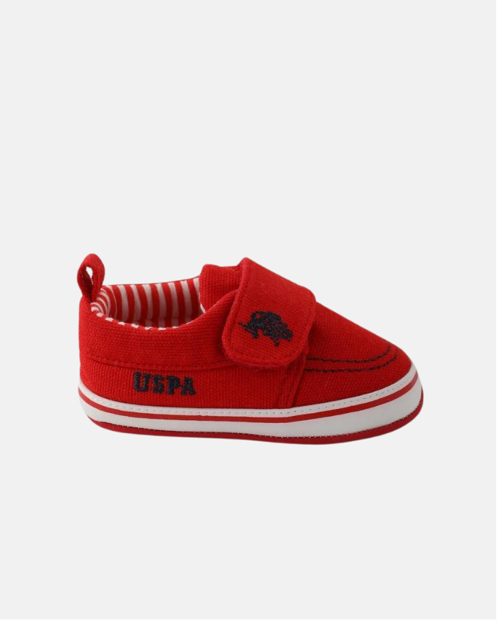 U.S. Polo Assn. crvene prugaste patike za bebe-[SKU]