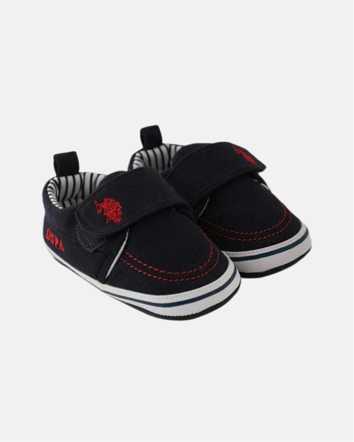 U.S. Polo Assn. plave patike za bebe sa prugama-[SKU]