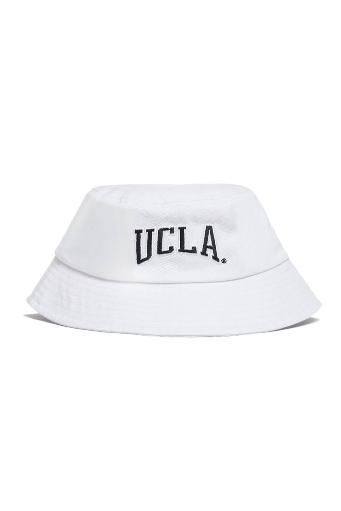 UCLA bijela kapa unisex sa širokim obodom