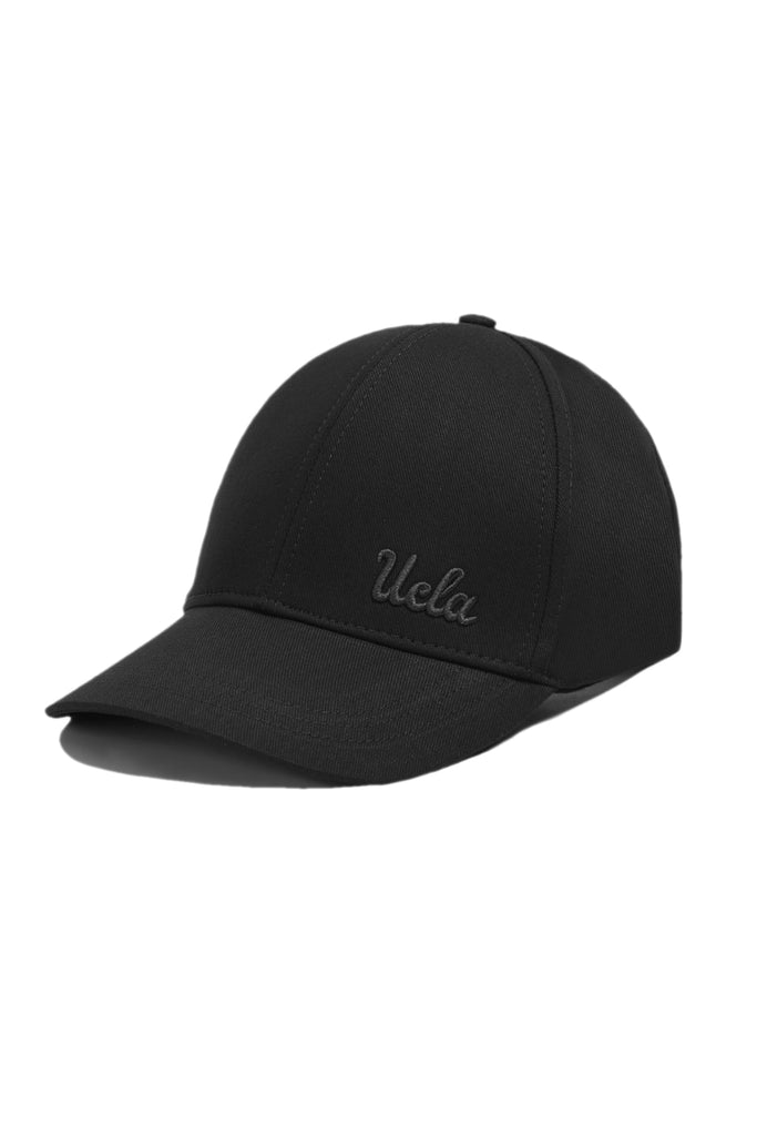 UCLA crna kapa sa zakrivljenim šiltom