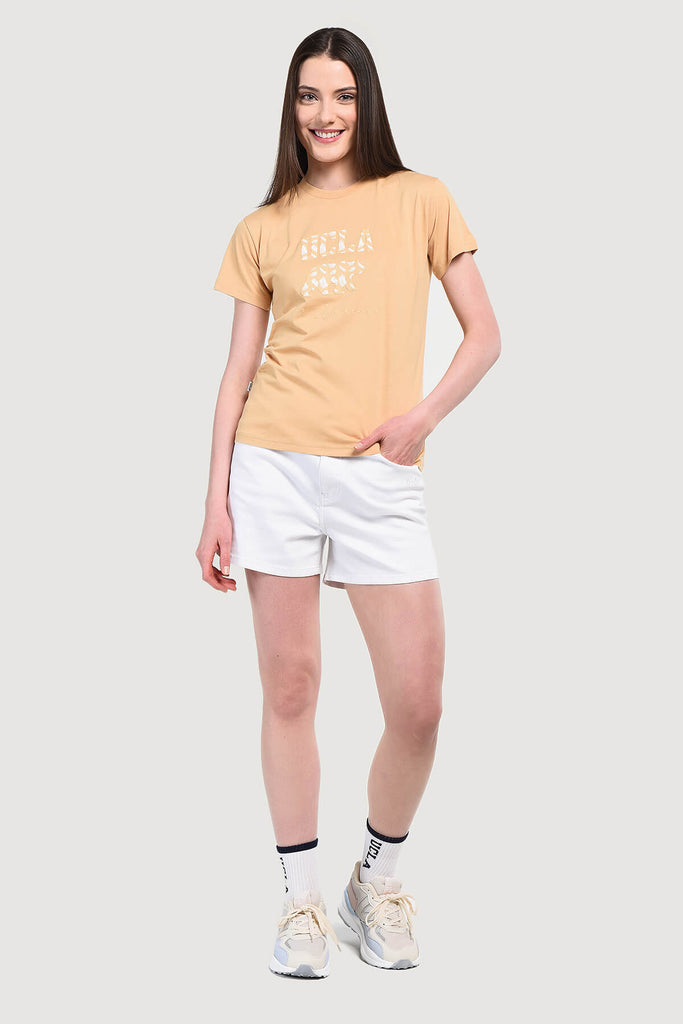 UCLA narandžasta ženska majica sa natpisom