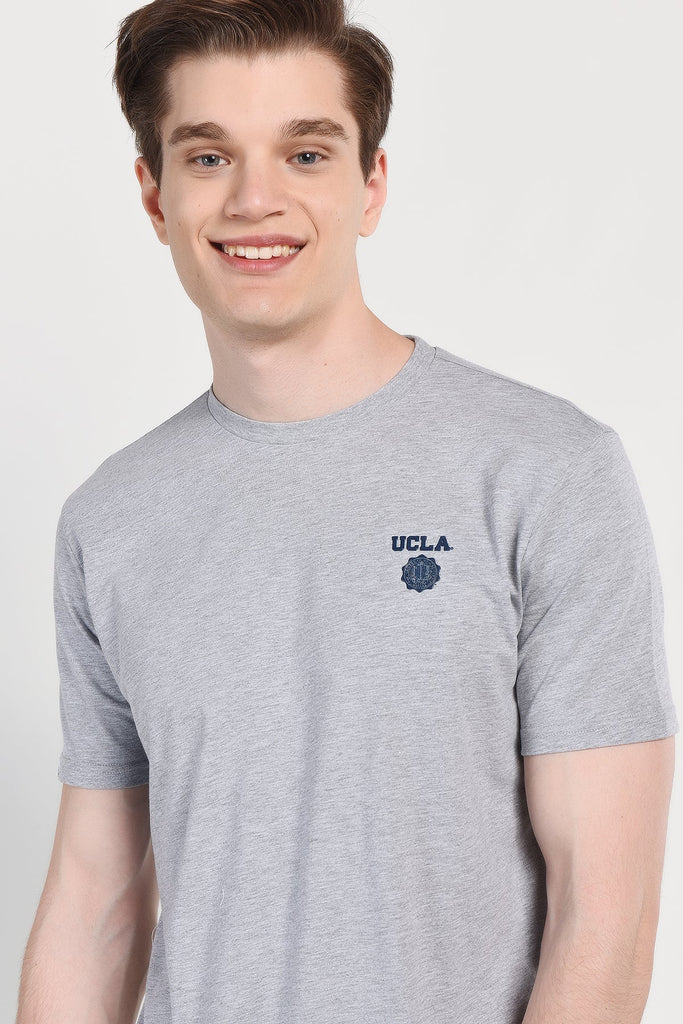 UCLA siva muška majica s okruglim izrezom