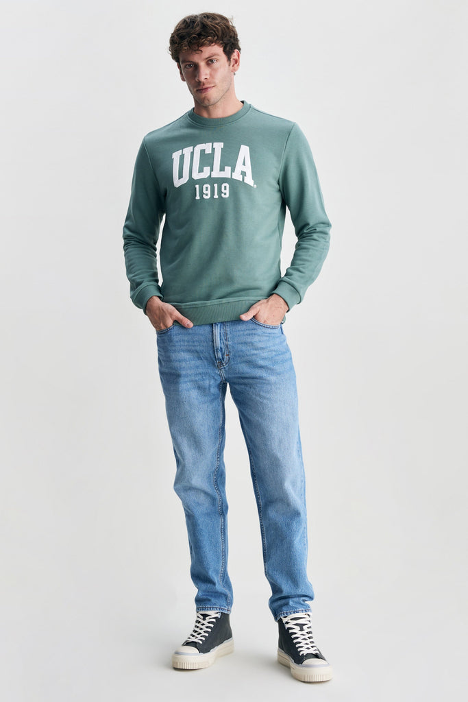 UCLA zelena muška majica s natpisom 1919