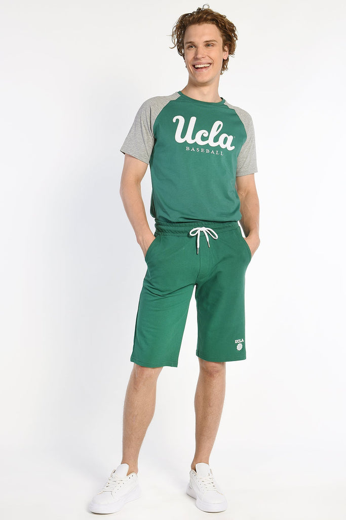UCLA zeleni muški šorc sa bijelim vezicama