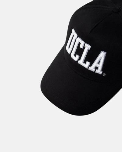 UCLA crni unisex kačket sa bijelim slovima i godinom-[SKU]