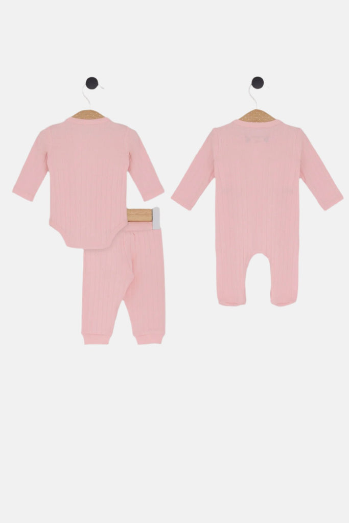 U.S. Polo Assn. pink kombinezon za bebe s kapicom-[SKU]