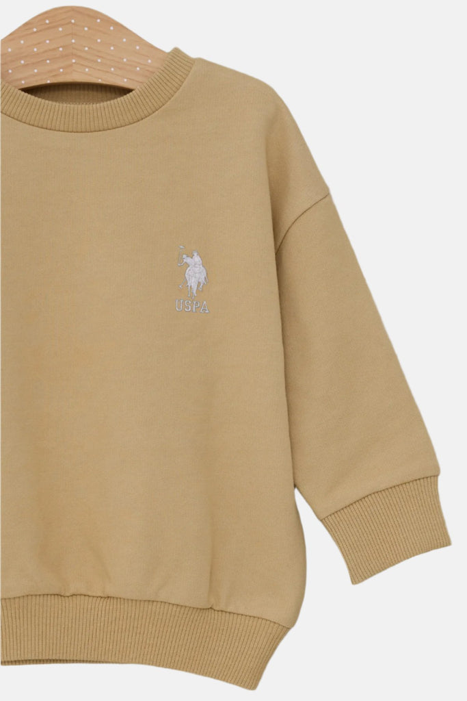 U.S. Polo Assn. bež trenerka za dječake (USB2155-BEIGE)-[SKU]