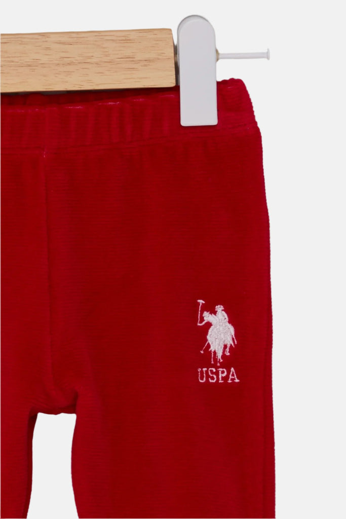 U.S. Polo Assn. bijela trenerka za djevojčice (USB2178-CREAM)-[SKU]