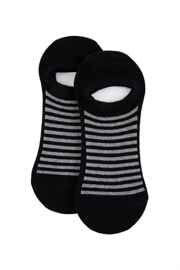 U.S. Polo Assn. crne muške čarape s prugama