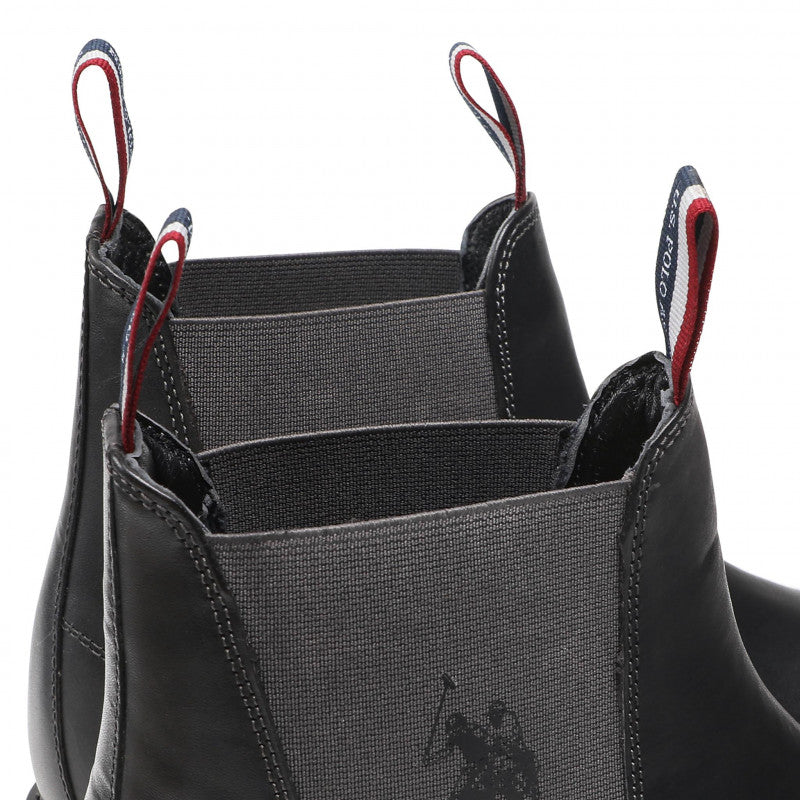 U.S. Polo Assn. crne muške čizme (BORAL002M/AL1-BLK)-[SKU]