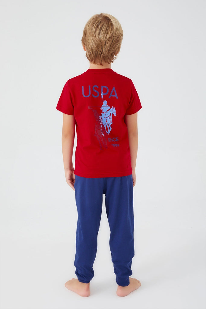 U.S. Polo Assn. crveni komplet za dječake (US1352-4-RED)-[SKU]