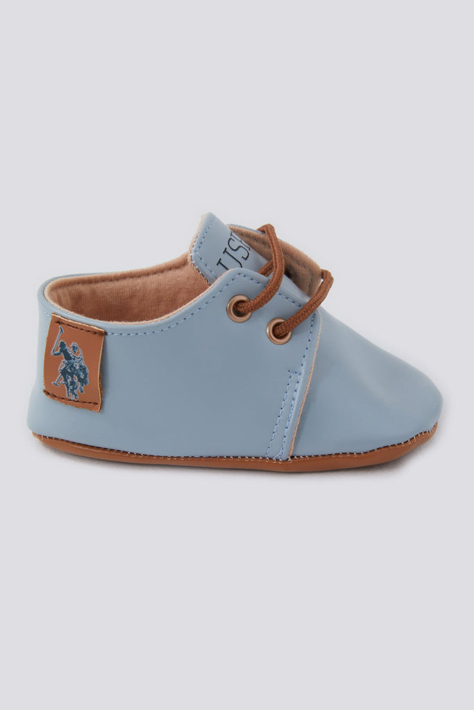 U.S. Polo Assn. plave bebi cipele s vezicama-[SKU]