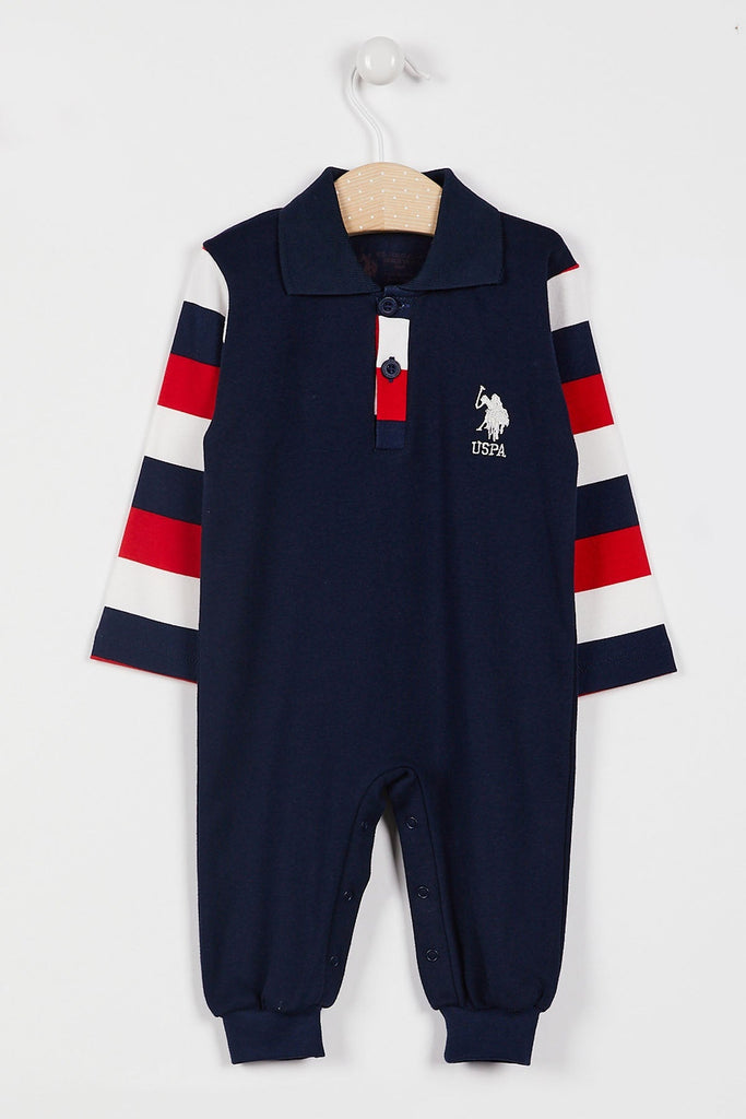 U.S. Polo Assn. plave gegice za bebe (USB954-Navy)-[SKU]