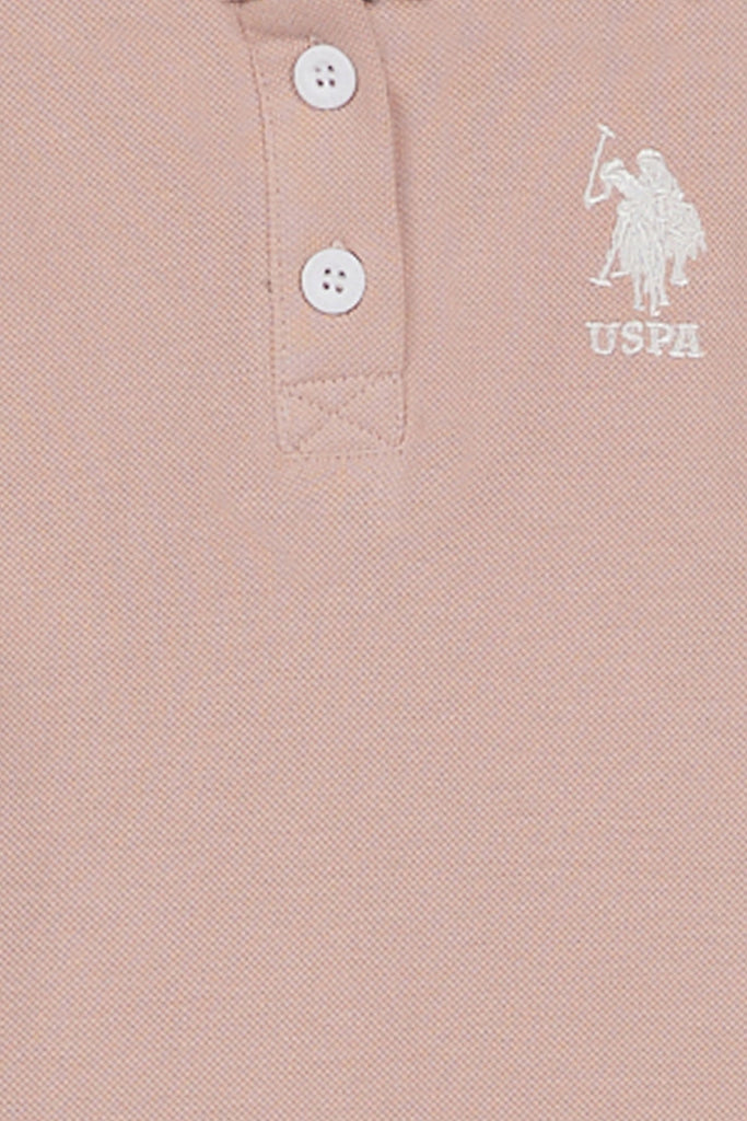 U.S. Polo Assn. roza polo majica za bebe (USB994-Rose)-[SKU]